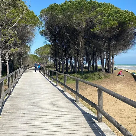 Beachfront 50m From The Sea With Balcony Bibione
